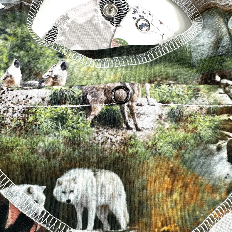 Hagesmk 3 stk. 1 m lomme til sten 