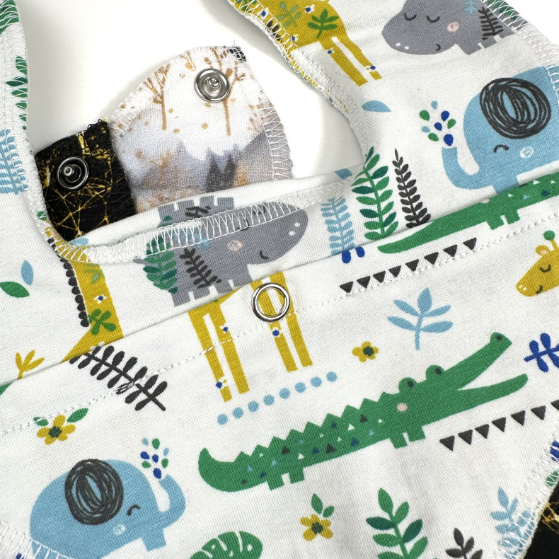 Hagesmk 3 stk. 1 m lomme til sten 