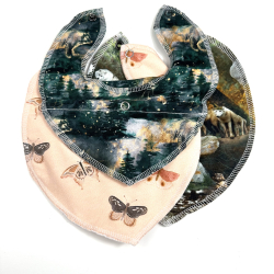 Hagesmk 3 stk. 1 med lomme til sten 