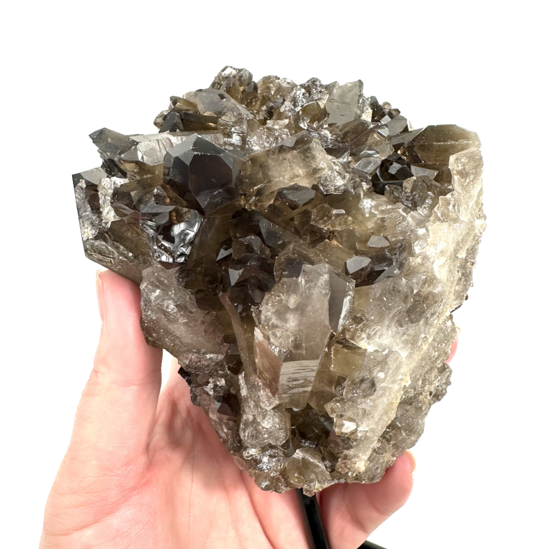 Rgkvarts klynge p stativ A