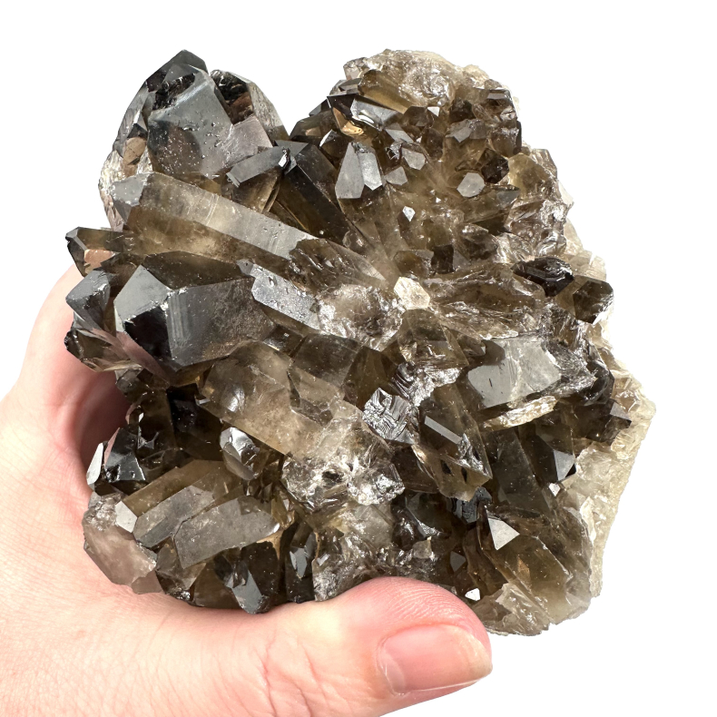 Rgkvarts klynge p stativ A