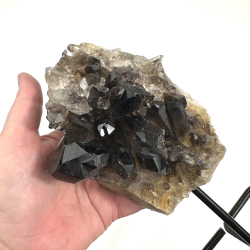 Rgkvarts klynge p stativ B