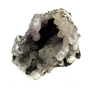 Blomster og stort Ametyst klynge A1