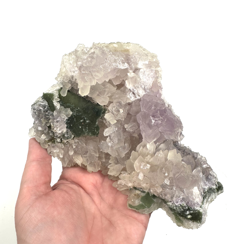 Blomster Ametyst klynge B1