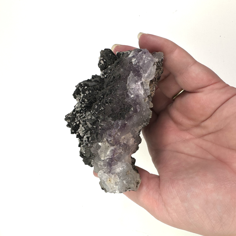 Sort Ametyst klynge G 