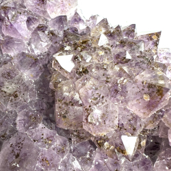 Ametyst klynge m Guld A 