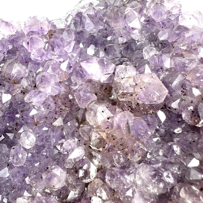 Ametyst klynge m Guld B 