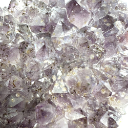 Ametyst klynge med Guld C 