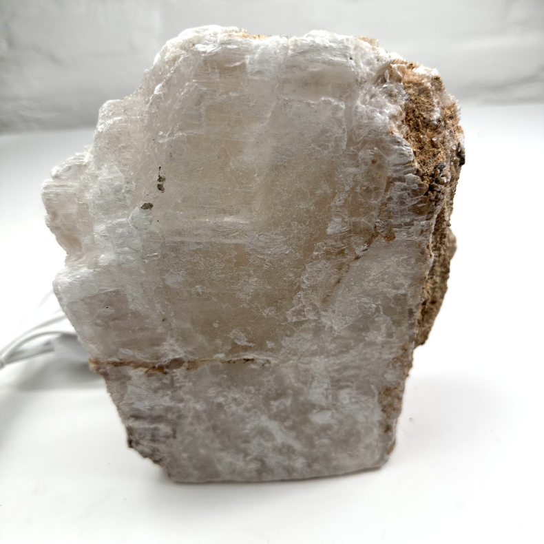 Mexicansk Selenit Lampe Mellem A 