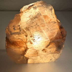 Mexicansk Selenit Lampe Mellem C 