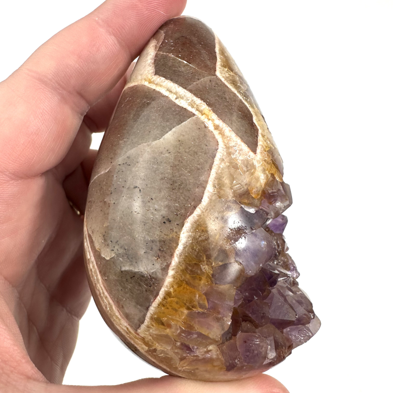 Ametyst og Brnd Citrin, g 