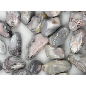 Pink Botswana Agat, Lommesten 