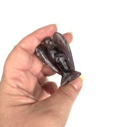 Ametyst engel mellem 