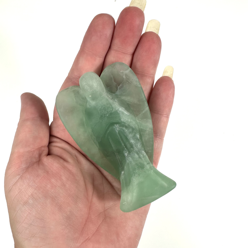Grn Fluorit Engel 