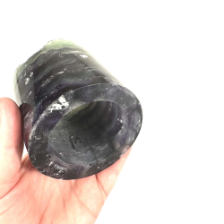 Regnbue Fluorit cylinder 