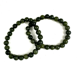 Grn jade armbnd 8mm