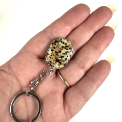 Nglering m. Dalmatiner jaspis 