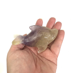 Lilla Flourit Delfin 