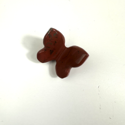 Rd jaspis sommerfugl 