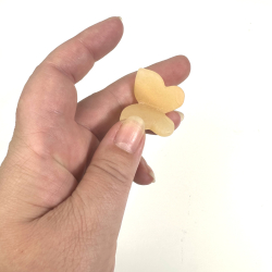 Gul Calcit sommerfugl 