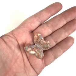 Rd Vein Jaspis sommerfugl 