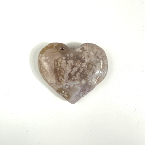 Blomster agat hjerte 