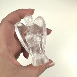 Bjergkrystal Engel stor 