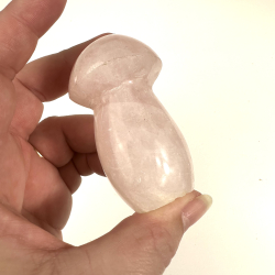 Rosakvarts svamp lille 