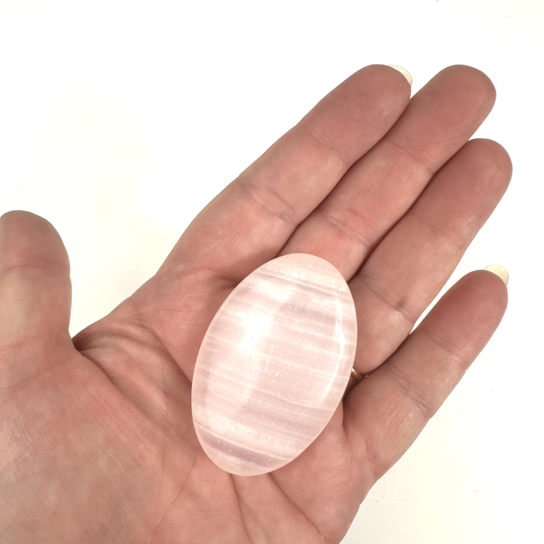 Pink Calcit Palmstone 