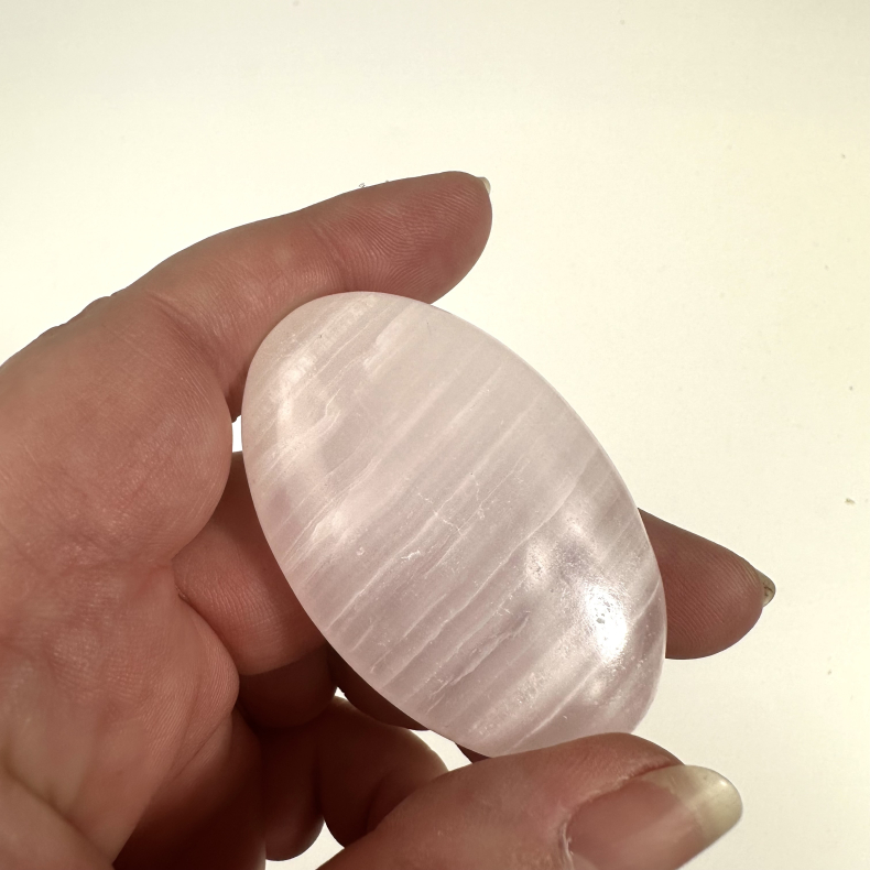 Pink Calcit Palmstone 