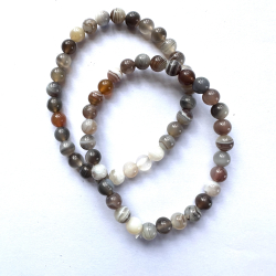 Botswana agat, Armbnd 6mm