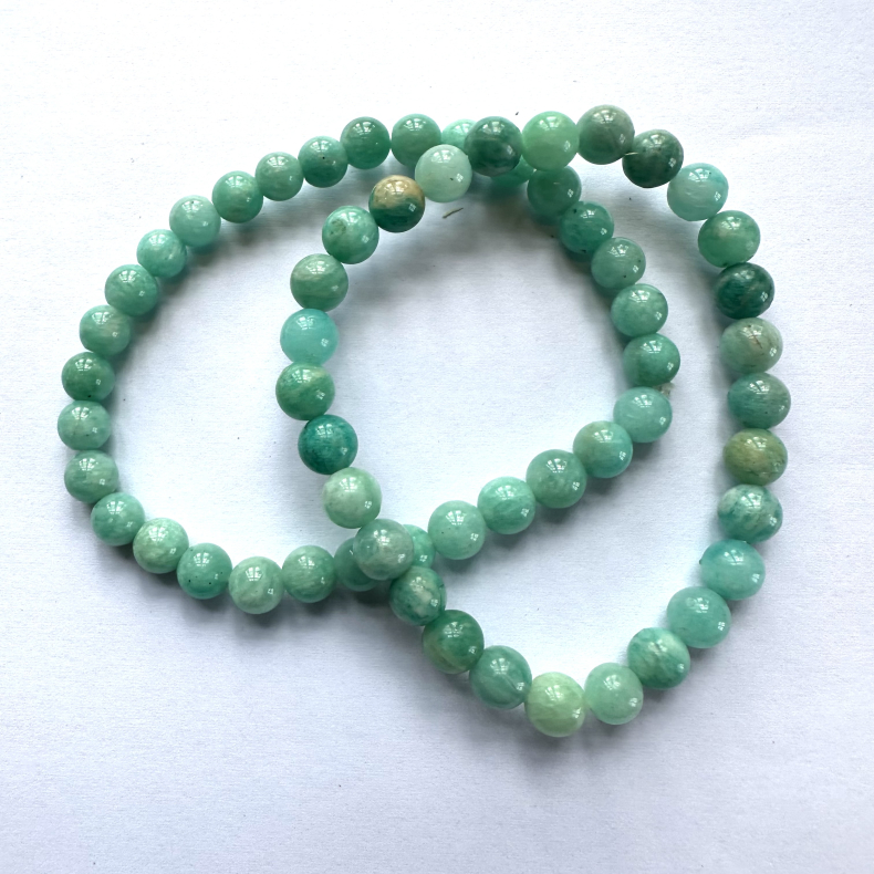 Amazonit, Armbnd 6mm