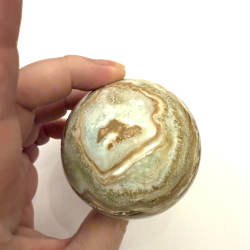 Caribisk Calcit kugle A 