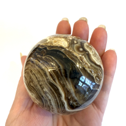 Chokolade Calcit kugle A 