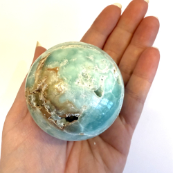 Caribisk Calcit kugle J