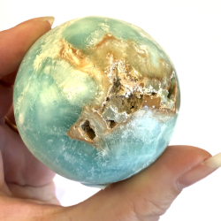 Caribisk Calcit kugle J