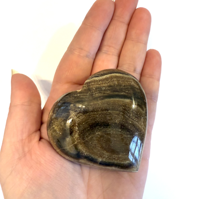 Chokolade Calcit hjerte C 