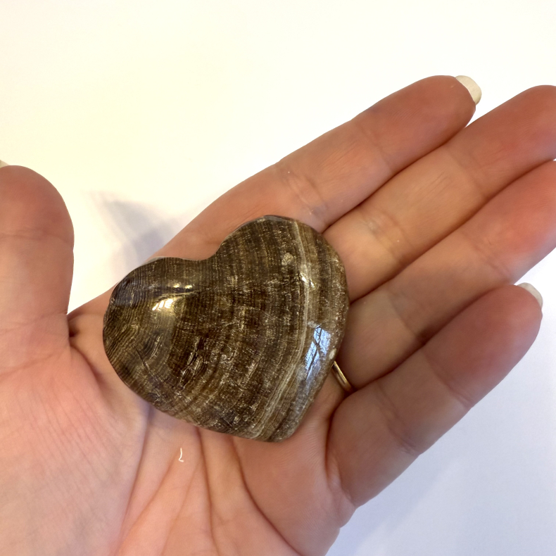 Chokolade Calcit hjerte B