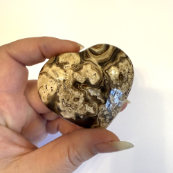 Chokolade Calcit hjerte A 