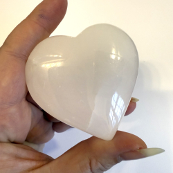 Pink Calcit hjerte C 