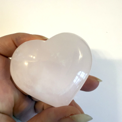 Pink Calcit hjerte B 