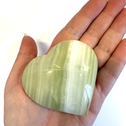 Grn Onyx hjerte asos 