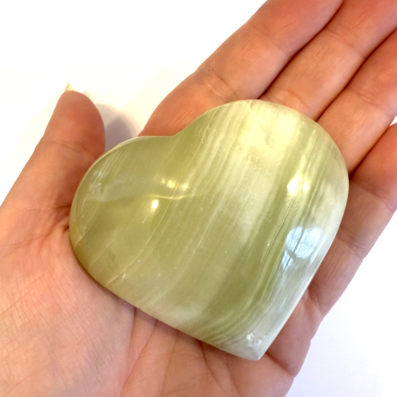 Grn Onyx hjerte asos 