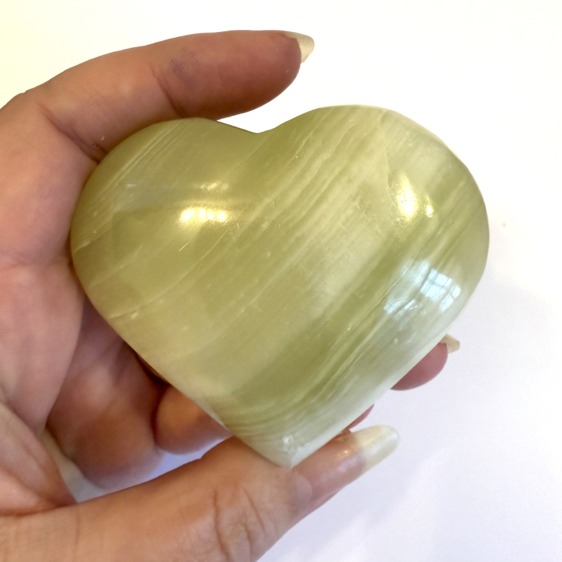 Grn Onyx hjerte asos 