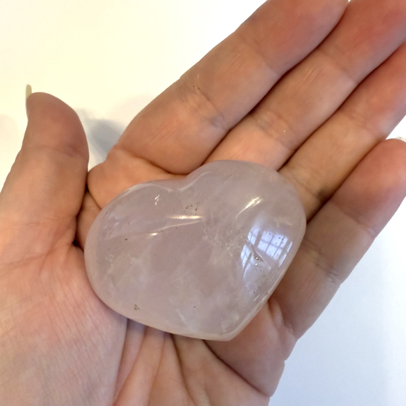 Rosakvarts hjerte A