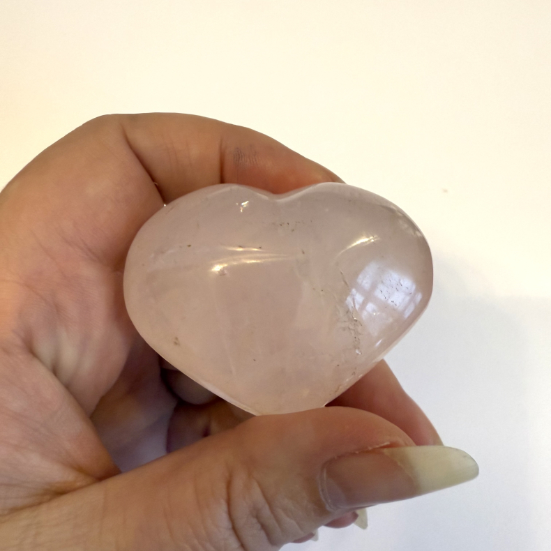 Rosakvarts hjerte A
