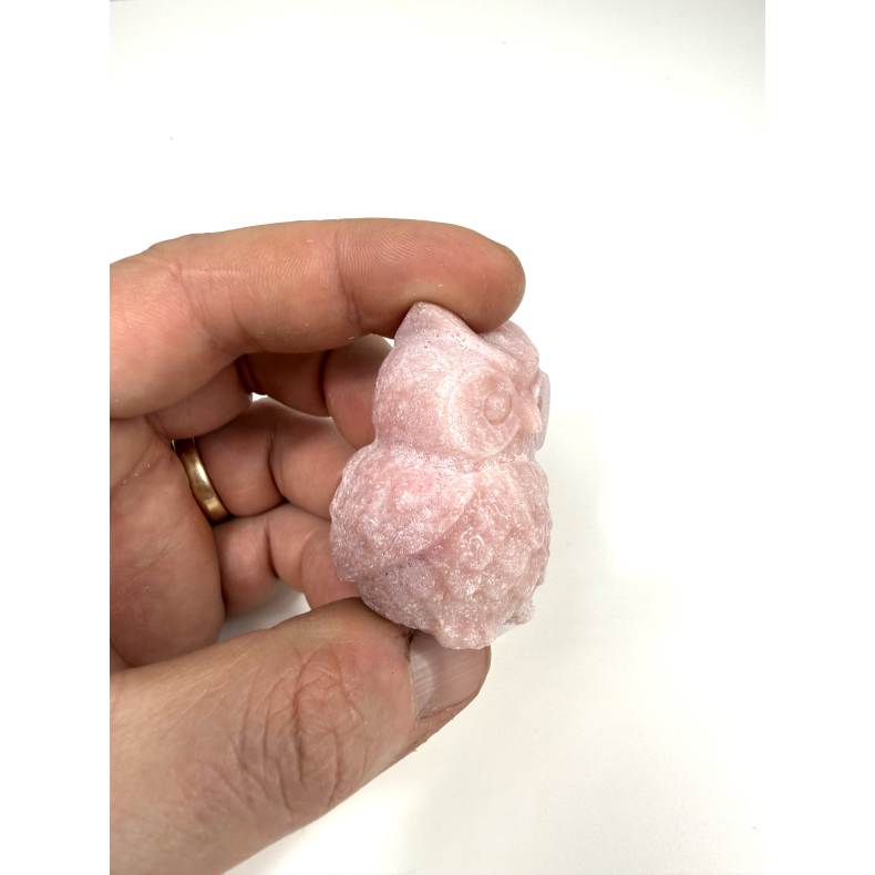 Pink opal ugle 