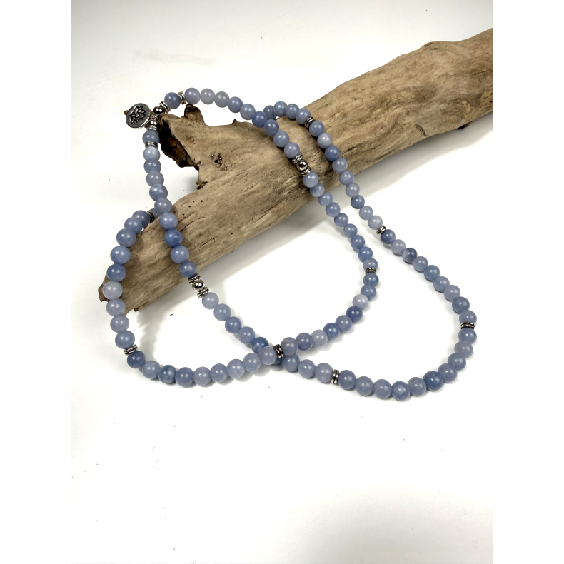 Celestit lang halsk�de