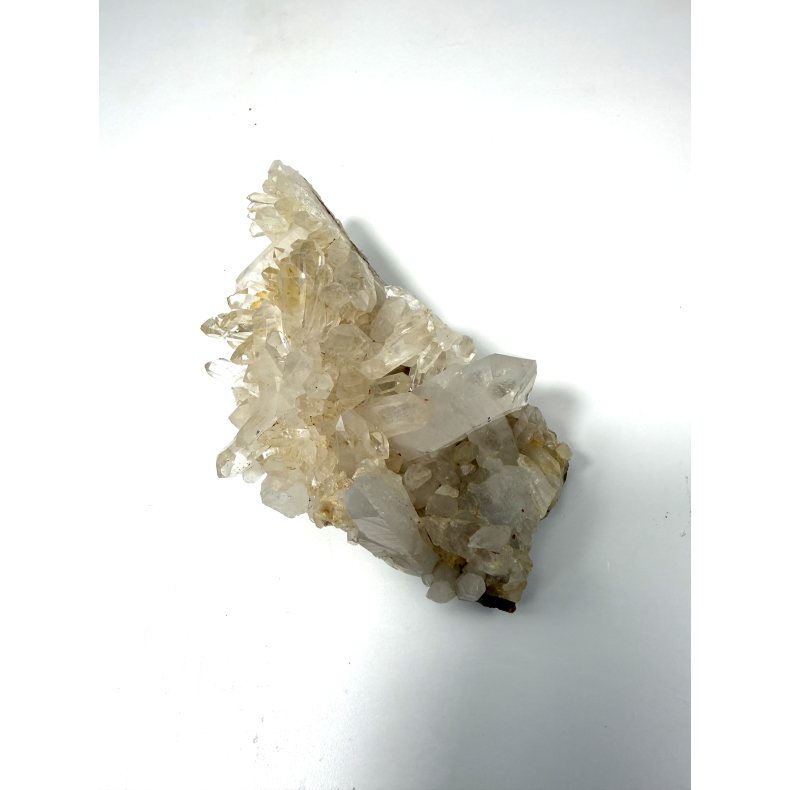 Bjergkrystal klynge med Golden healer A 