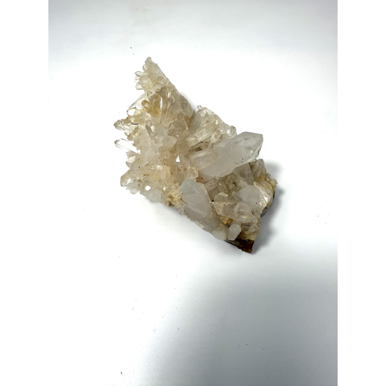 Bjergkrystal klynge med Golden healer A 